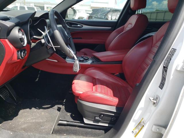 ZASFAKNN7J7C01045 - 2018 ALFA ROMEO STELVIO TI SPORT WHITE photo 7