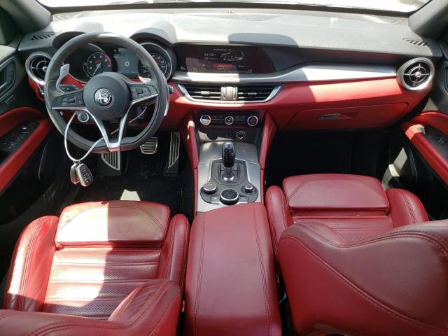 ZASFAKNN7J7C01045 - 2018 ALFA ROMEO STELVIO TI SPORT WHITE photo 8