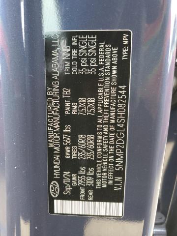 5NMP2DGL4SH082544 - 2025 HYUNDAI SANTA FE SEL 蓝色 照片 14