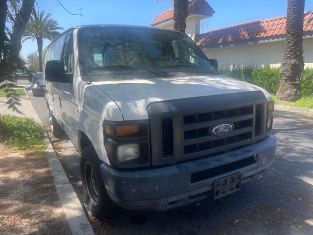 1FTNE1EW3ADA02474 - 2010 FORD ECONOLINE E150 VAN WHITE photo 1