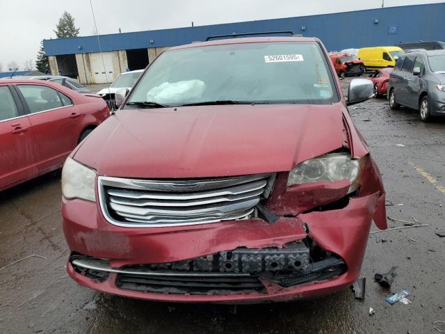 2C4RC1CG0FR525913 - 2015 CHRYSLER TOWN & COU TOURING L BURGUNDY photo 5
