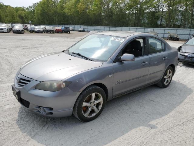 JM1BK123X41162511 - 2004 MAZDA MAZDA3 S GRAY photo 1