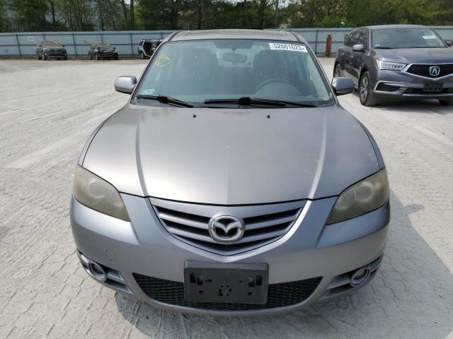 JM1BK123X41162511 - 2004 MAZDA MAZDA3 S GRAY photo 5