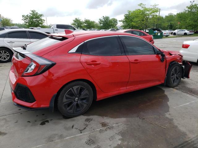 SHHFK7H80JU229805 - 2018 HONDA CIVIC EXL 红色 照片 3