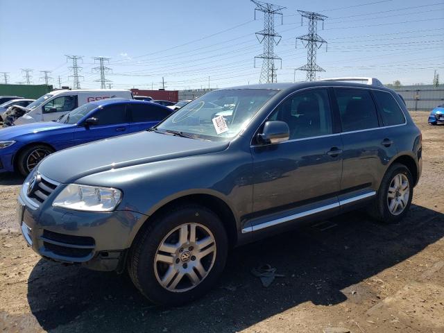 WVGCM77L94D039223 - 2004 VOLKSWAGEN TOUAREG 4.2 BLUE photo 1