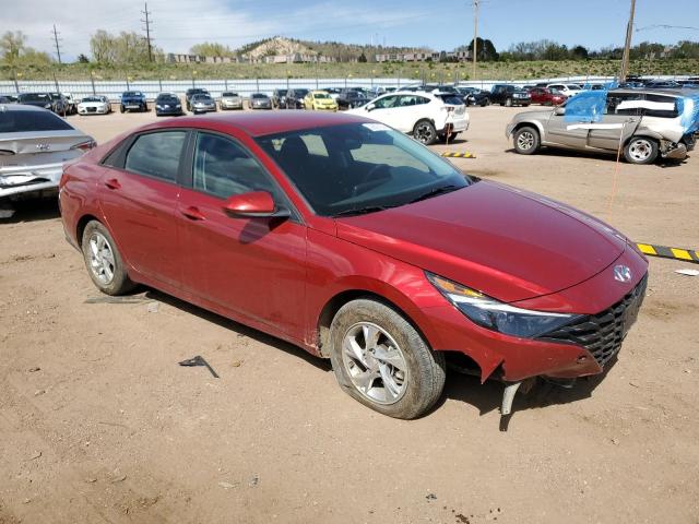 KMHLL4AG0PU603276 - 2023 HYUNDAI ELANTRA SE RED photo 4