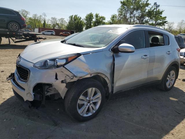 KNDPM3AC2K7621277 - 2019 KIA SPORTAGE LX SILVER photo 1