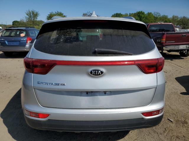 KNDPM3AC2K7621277 - 2019 KIA SPORTAGE LX SILVER photo 6