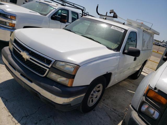 1GCEC14X27Z149204 - 2007 CHEVROLET SILVERADO C1500 CLASSIC WHITE photo 1