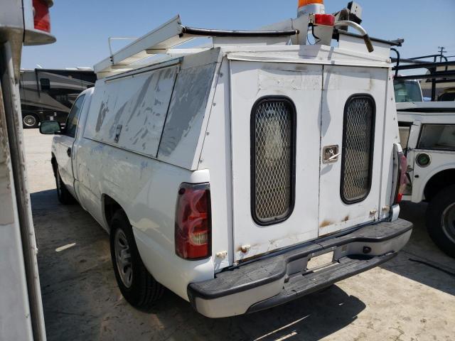 1GCEC14X27Z149204 - 2007 CHEVROLET SILVERADO C1500 CLASSIC WHITE photo 2