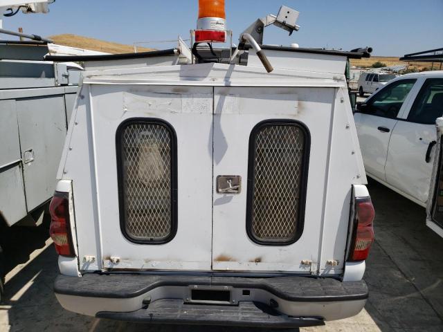 1GCEC14X27Z149204 - 2007 CHEVROLET SILVERADO C1500 CLASSIC WHITE photo 6