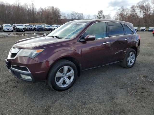 2HNYD2H61BH505100 - 2011 ACURA MDX TECHNOLOGY 勃艮第红 照片 1