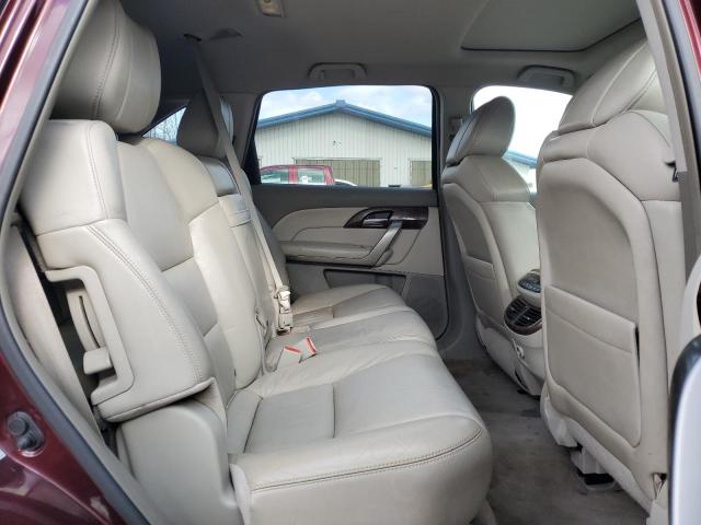 2HNYD2H61BH505100 - 2011 ACURA MDX TECHNOLOGY 勃艮第红 照片 11