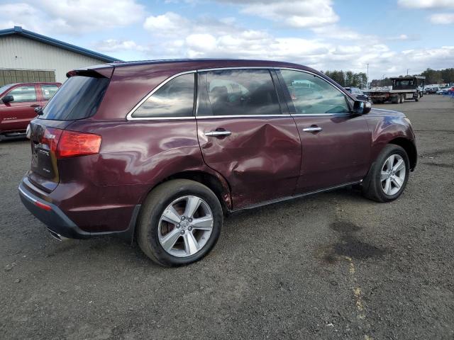2HNYD2H61BH505100 - 2011 ACURA MDX TECHNOLOGY 勃艮第红 照片 3