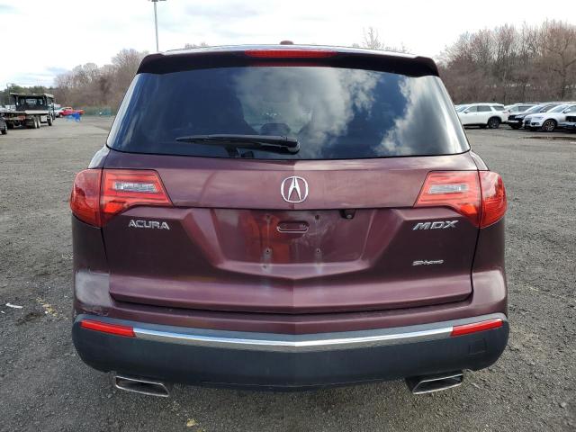 2HNYD2H61BH505100 - 2011 ACURA MDX TECHNOLOGY 勃艮第红 照片 6