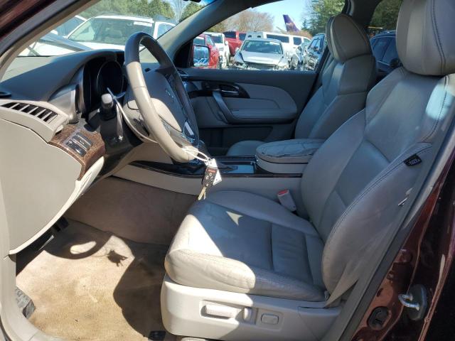 2HNYD2H61BH505100 - 2011 ACURA MDX TECHNOLOGY 勃艮第红 照片 7