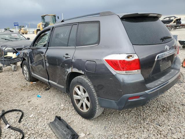 5TDZA3EH3CS029854 - 2012 TOYOTA HIGHLANDER BASE GRAY photo 2