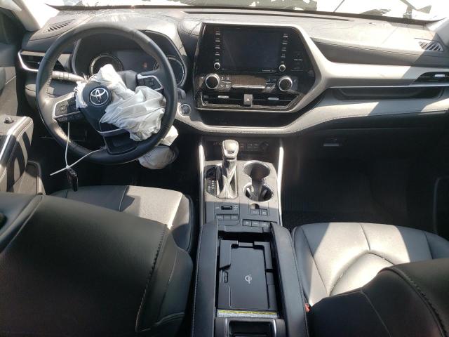 5TDGZRBH1NS191153 - 2022 TOYOTA HIGHLANDER XLE Կապույտ լուսանկար 8