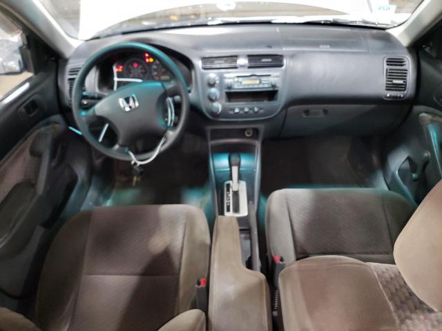 1HGES16355L010442 - 2005 HONDA CIVIC DX VP GRAY photo 8