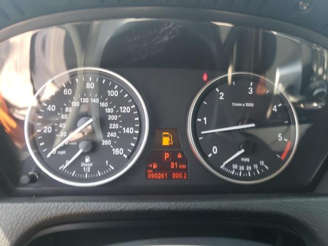 5UXZW0C54CL663425 - 2012 BMW X5 XDRIVE35D GRAY photo 9