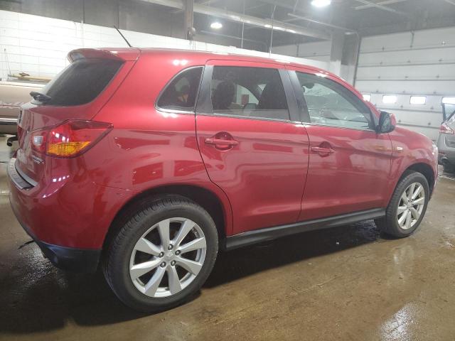 4A4AR4AU3EE026632 - 2014 MITSUBISHI OUTLANDER SE RED photo 3