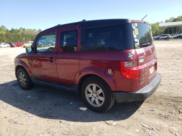 5J6YH28767L011242 - 2007 HONDA ELEMENT EX Bordo foto 2