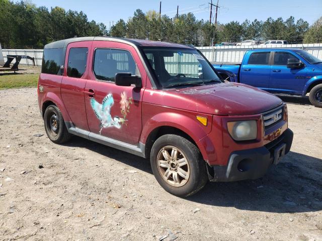 5J6YH28767L011242 - 2007 HONDA ELEMENT EX Bordo foto 4