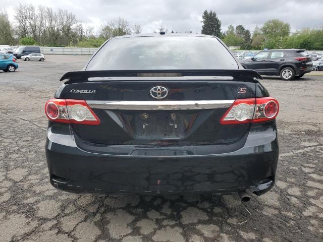 5YFBU4EE2DP119270 - 2013 TOYOTA COROLLA BASE BLACK photo 6