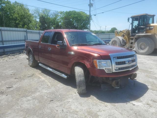 1FTFW1EF9EKD95917 - 2014 FORD F150 SUPERCREW BURGUNDY photo 4