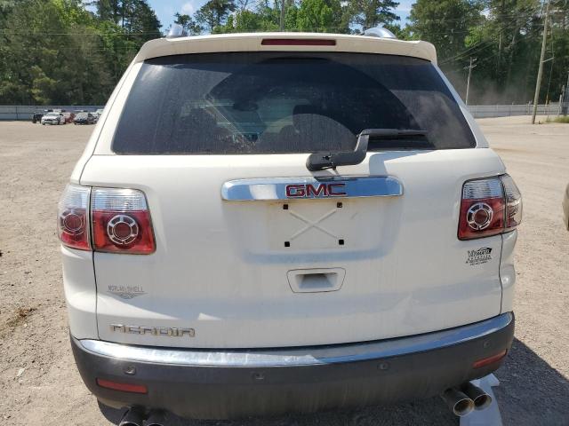 1GKER33758J117346 - 2008 GMC ACADIA SLT-2 WHITE photo 6