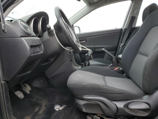 JM1BK32F781177463 - 2008 MAZDA 3 I GRAY photo 7