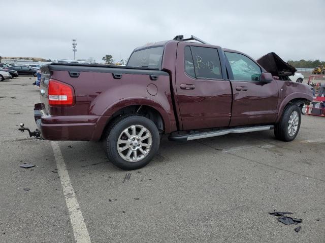 1FMEU53877UA20950 - 2007 FORD EXPLORER S LIMITED BURGUNDY photo 3