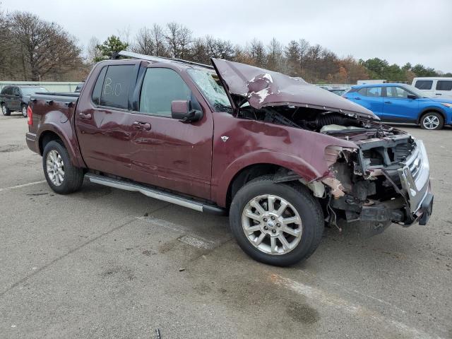 1FMEU53877UA20950 - 2007 FORD EXPLORER S LIMITED BURGUNDY photo 4