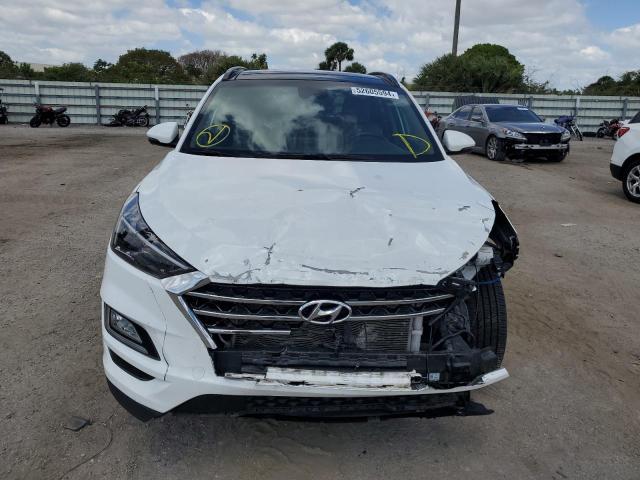 KM8J33AL4MU308692 - 2021 HYUNDAI TUCSON LIMITED WHITE photo 5