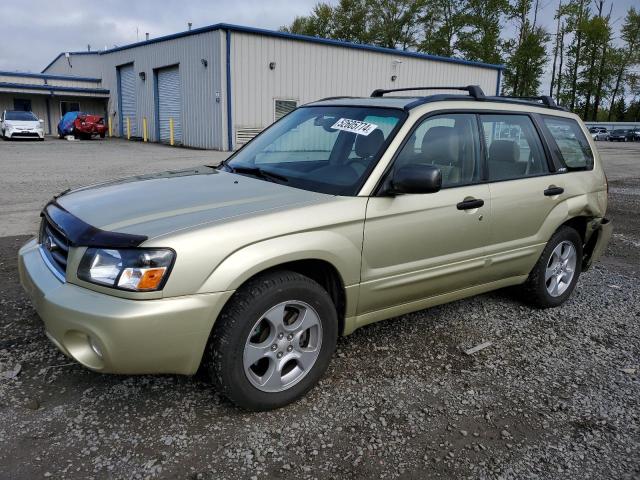 JF1SG65673H742041 - 2003 SUBARU FORESTER 2.5XS მწვანე ფოტო 1