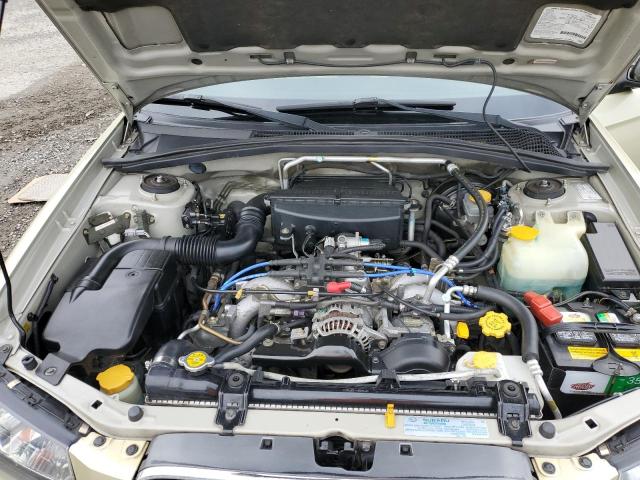 JF1SG65673H742041 - 2003 SUBARU FORESTER 2.5XS მწვანე ფოტო 11