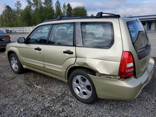JF1SG65673H742041 - 2003 SUBARU FORESTER 2.5XS მწვანე ფოტო 2