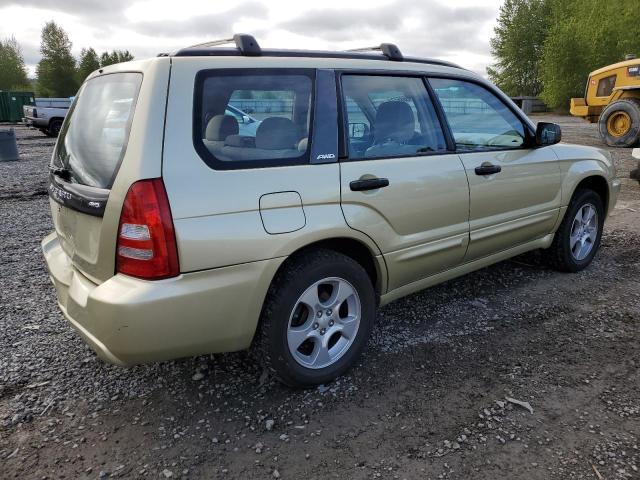 JF1SG65673H742041 - 2003 SUBARU FORESTER 2.5XS მწვანე ფოტო 3