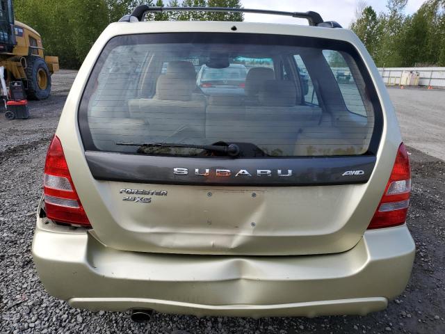 JF1SG65673H742041 - 2003 SUBARU FORESTER 2.5XS მწვანე ფოტო 6