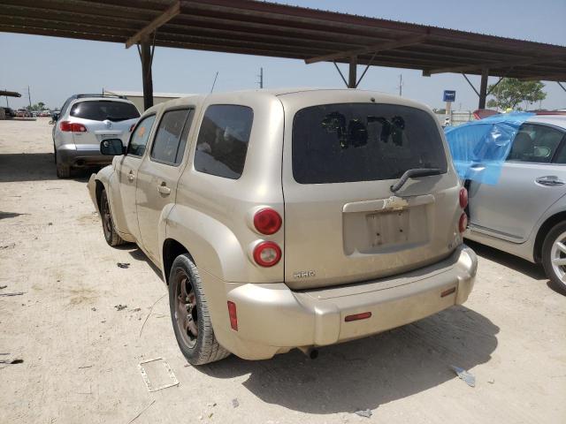 3GNDA23D28S639078 - 2008 CHEVROLET HHR LT TAN photo 3