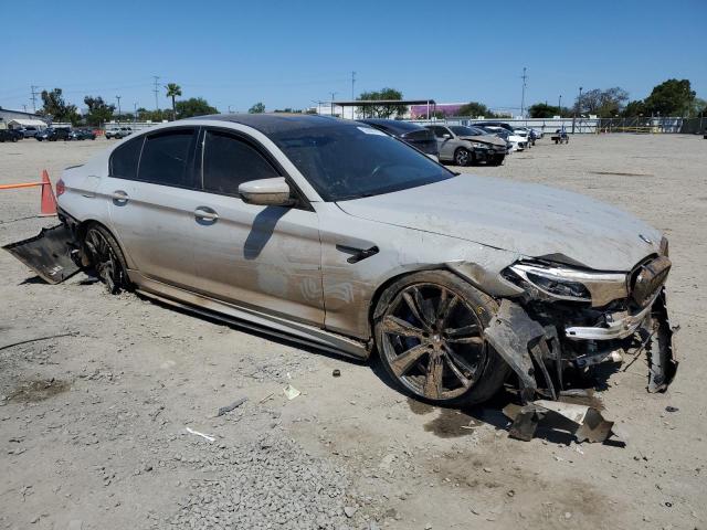 WBSJF0C09LCE53241 - 2020 BMW M5 BASE GRAY photo 4