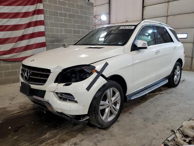 4JGDA5HB1DA156075 - 2013 MERCEDES-BENZ ML 350 4MATIC WHITE photo 1