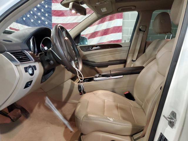 4JGDA5HB1DA156075 - 2013 MERCEDES-BENZ ML 350 4MATIC WHITE photo 7