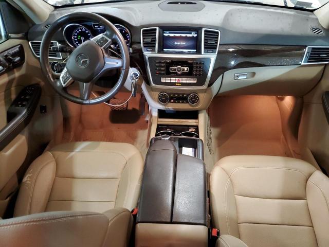 4JGDA5HB1DA156075 - 2013 MERCEDES-BENZ ML 350 4MATIC WHITE photo 8