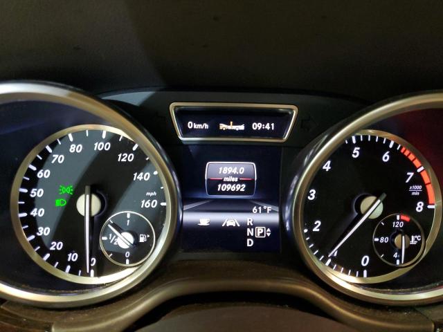 4JGDA5HB1DA156075 - 2013 MERCEDES-BENZ ML 350 4MATIC WHITE photo 9