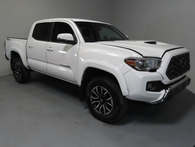 5TFAZ5CN0MX115399 - 2021 TOYOTA TACOMA DOUBLE CAB WHITE photo 1