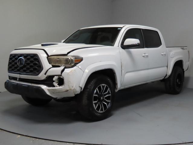 5TFAZ5CN0MX115399 - 2021 TOYOTA TACOMA DOUBLE CAB WHITE photo 2