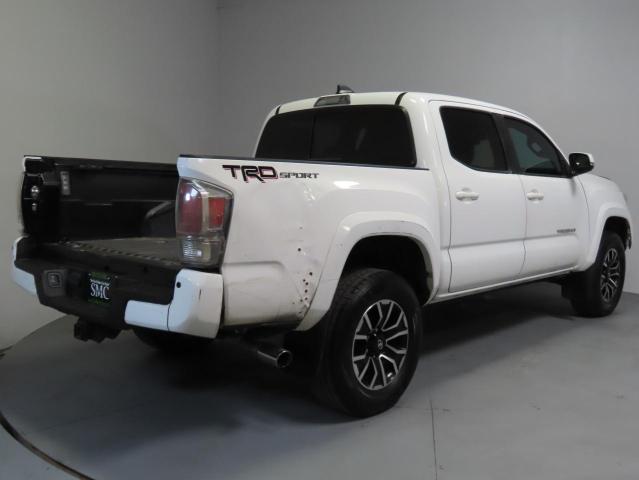 5TFAZ5CN0MX115399 - 2021 TOYOTA TACOMA DOUBLE CAB WHITE photo 3