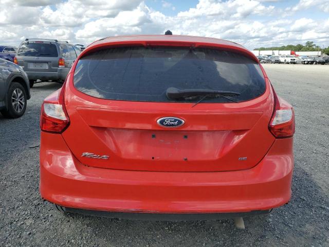1FAHP3K23CL177455 - 2012 FORD FOCUS SE RED photo 6