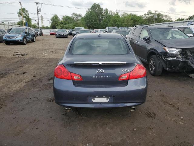 JN1DV6AR0BM452239 - 2011 INFINITI G25 BLUE photo 6